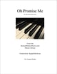 Oh Promise Me piano sheet music cover